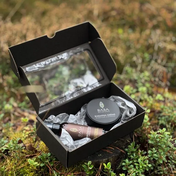 Ķermeņa krēms un masāžas eļļa, komplekts